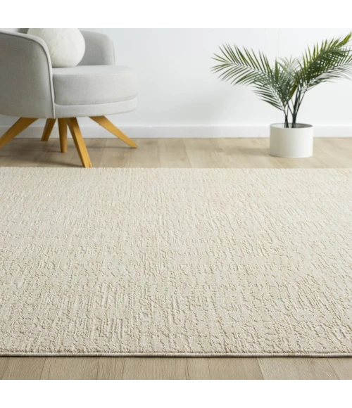 LR Home Castillo Beige CASTI 5ft. x 7ft.10in. Rectangle Rug
