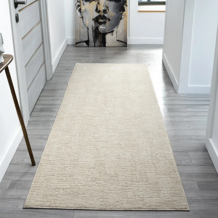 Rugs Town Beige CASTI 2ft.7in. x 7ft.10in. Runner Rug