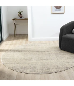 LR Home Castillo Cream CASTI 6ft. Round Rug