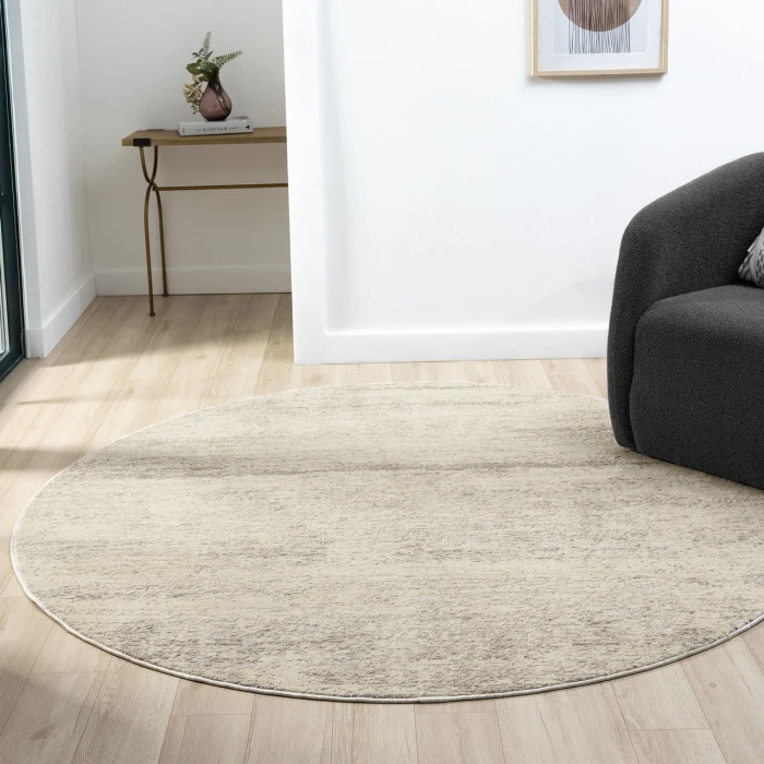 Rugs Town Cream CASTI 6ft. Round Rug