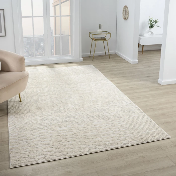 Rugs Town Cream CASTI 6ft. x 9ft.3in. Rectangle Rug