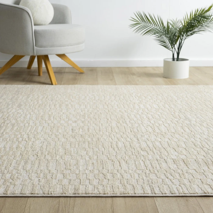 Rugs Town Cream CASTI 6ft. x 9ft.3in. Rectangle Rug