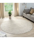 LR Home Castillo Cream CASTI 6ft. Round Rug