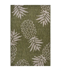 Catherine CAT-AA Dark Green Area Rug 1 ft. 10 in. X 3 ft. Rectangle