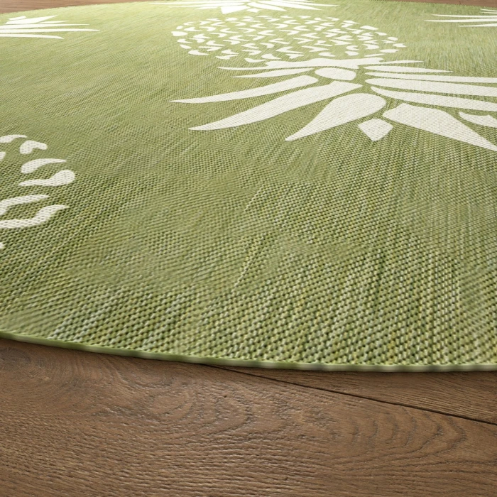 Rugs Town Green CATAL 7ft.6in. Round Rug