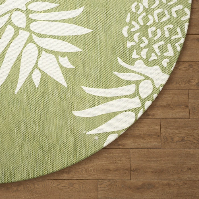 Rugs Town Green CATAL 7ft.6in. Round Rug