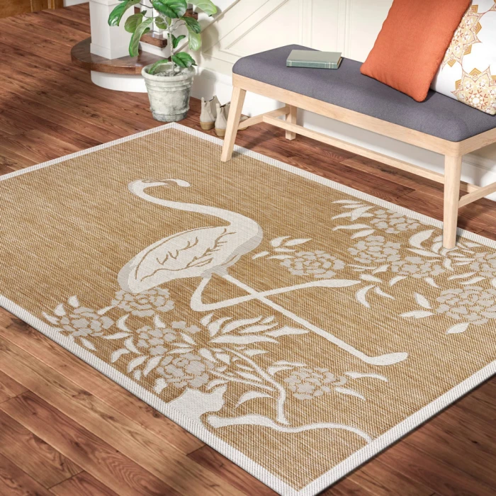 Rugs Town 81501 Beige 7'9" X 9'9 Rect. Rug