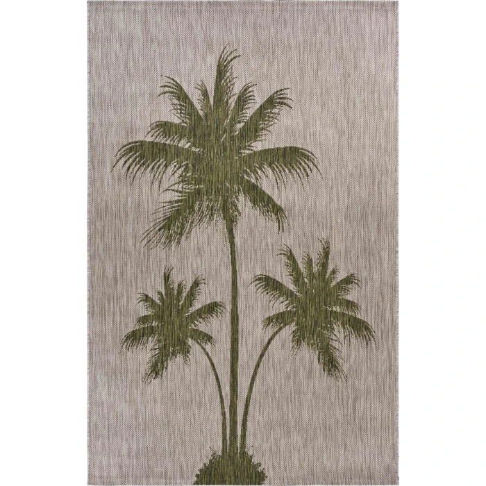 Rugs Town 81503 Beige/ Green 5'0" X 7'0 Rect. Rug