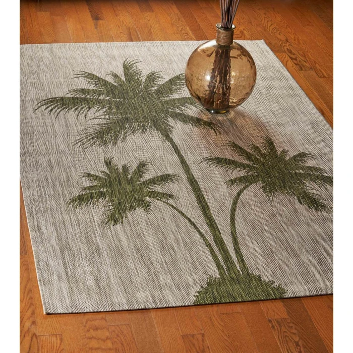 Rugs Town 81503 Beige/ Green 5'0" X 7'0 Rect. Rug