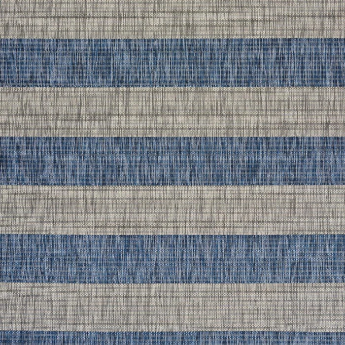 Rugs Town 81504 Navy/ Gray 5'0" X 7'0 Rect. Rug