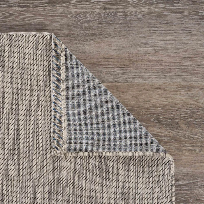 Rugs Town 81505 Gray/ Navy 7'9" X 9'9 Rect. Rug