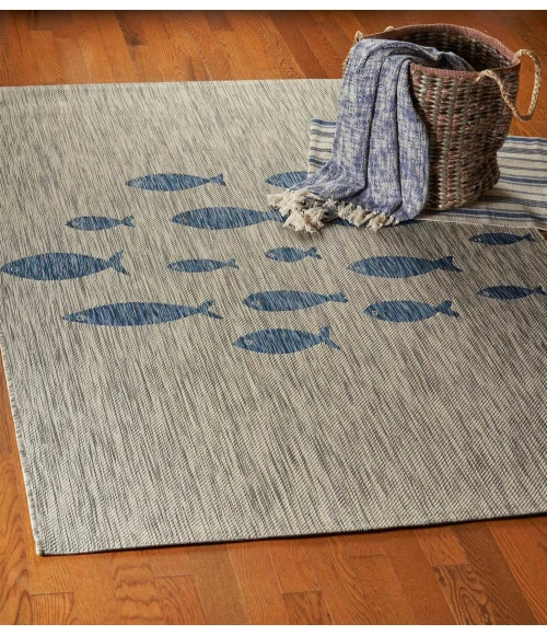 LR Home CATALINA 81505 Green 5'0" X 7'0 Rect. Rug