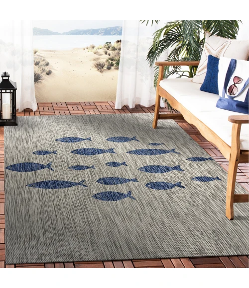 LR Home CATALINA 81505 Green 5'0" X 7'0 Rect. Rug