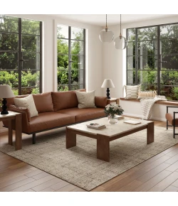Rugs Town 82880 Stone / Ivory 9ft. x 12ft. Rect. Rug