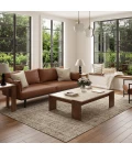 Rugs Town Charleston Brown Canjilon 9ft. x 12ft. Rect. Rug