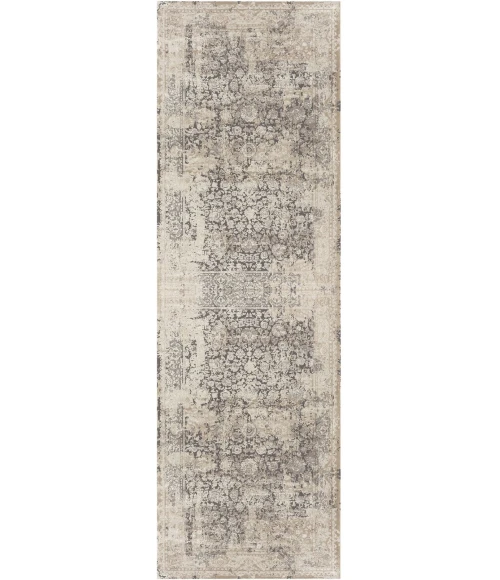 LR Home Cheshire Grey 82121 2 ft. 6 in. X 8 ft. Rect. Rug