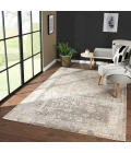 LR Home Cheshire Grey 82121 2 ft. X 3 ft. Rect. Rug