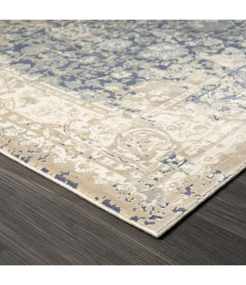 LR Home Cheshire Blue 82122 2 ft. X 3 ft. Rect. Rug