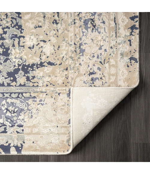 LR Home Cheshire Blue 82122 2 ft. X 3 ft. Rect. Rug