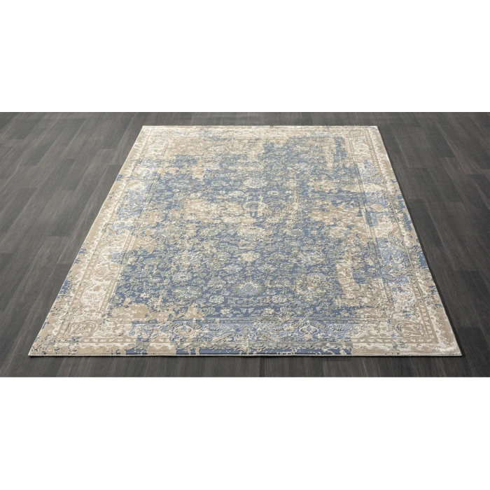 Rugs Town Blue 82122 7 ft. 9 in. X 9 ft. 9 in. Rect. Rug
