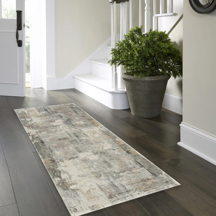 Rugs Town Beige CHESH 2ft.6in. x 9ft.9in. Runner Rug