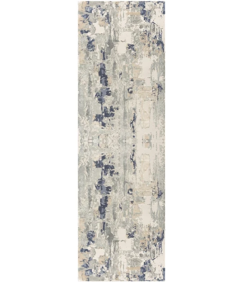 LR Home Cheshire Blue 82128 2 ft. 6 in. X 8 ft. Rect. Rug