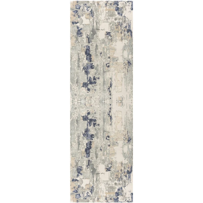 LR Home Cheshire Blue 82128 2 ft. 6 in. X 8 ft. Rect. Rug