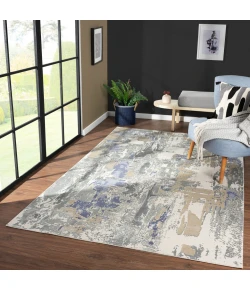 LR Home Cheshire Blue CHESH 9ft. x 12ft. Rectangle Rug