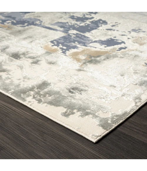 LR Home Cheshire Blue CHESH 9ft. x 12ft. Rectangle Rug