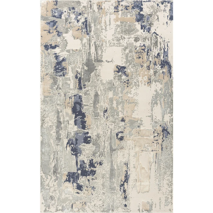 Rugs Town Blue 82128 7 ft. 9 in. X 9 ft. 9 in. Rect. Rug