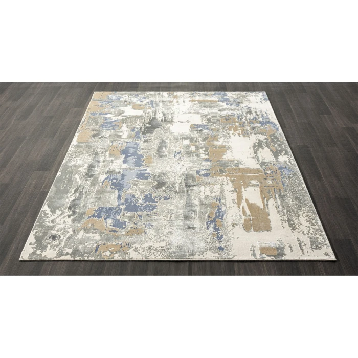 Rugs Town Blue 82128 7 ft. 9 in. X 9 ft. 9 in. Rect. Rug