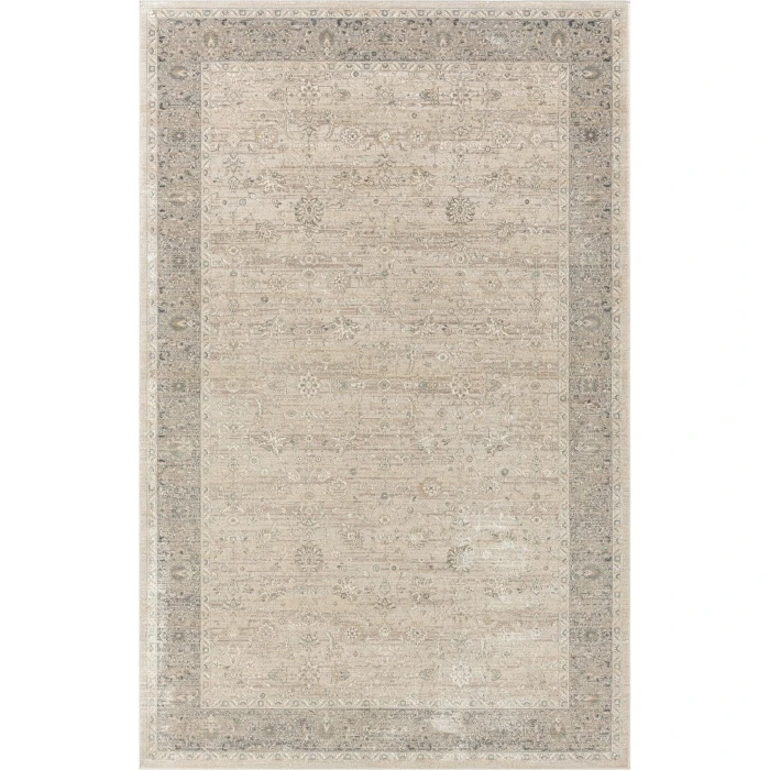 Rugs Town Beige CHESH 9ft. x 12ft. Rectangle Rug