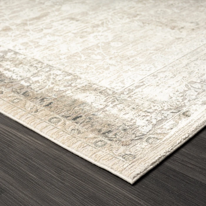 Rugs Town Beige CHESH 9ft. x 12ft. Rectangle Rug