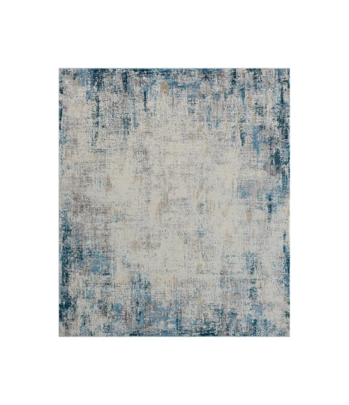 LR Home CHESHIRE 82316 Blue/ Gray 2' X 3' Rect. Rug