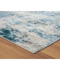 LR Home CHESHIRE 82316 Blue/ Gray 2' X 3' Rect. Rug