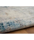 LR Home CHESHIRE 82316 Blue/ Gray 2' X 3' Rect. Rug