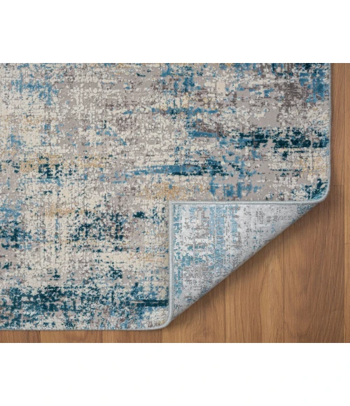 LR Home CHESHIRE 82316 Blue/ Gray 2' X 3' Rect. Rug