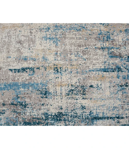 LR Home CHESHIRE 82316 Blue/ Gray 2' X 3' Rect. Rug
