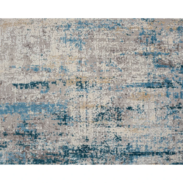 LR Home CHESHIRE 82316 Blue/ Gray 2' X 3' Rect. Rug
