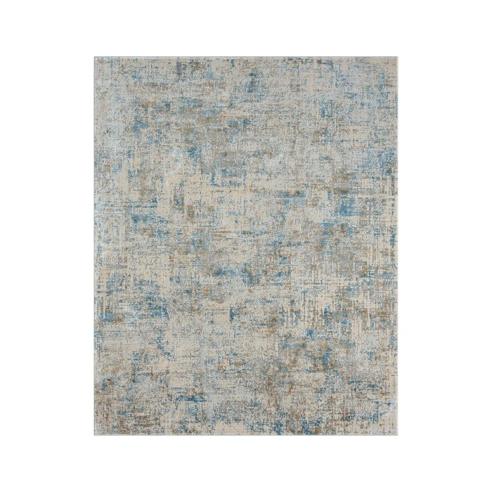LR Home CHESHIRE 82317 Blue/ Gray 2' X 3' Rect. Rug