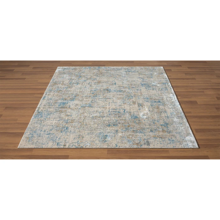 LR Home CHESHIRE 82317 Blue/ Gray 2' X 3' Rect. Rug