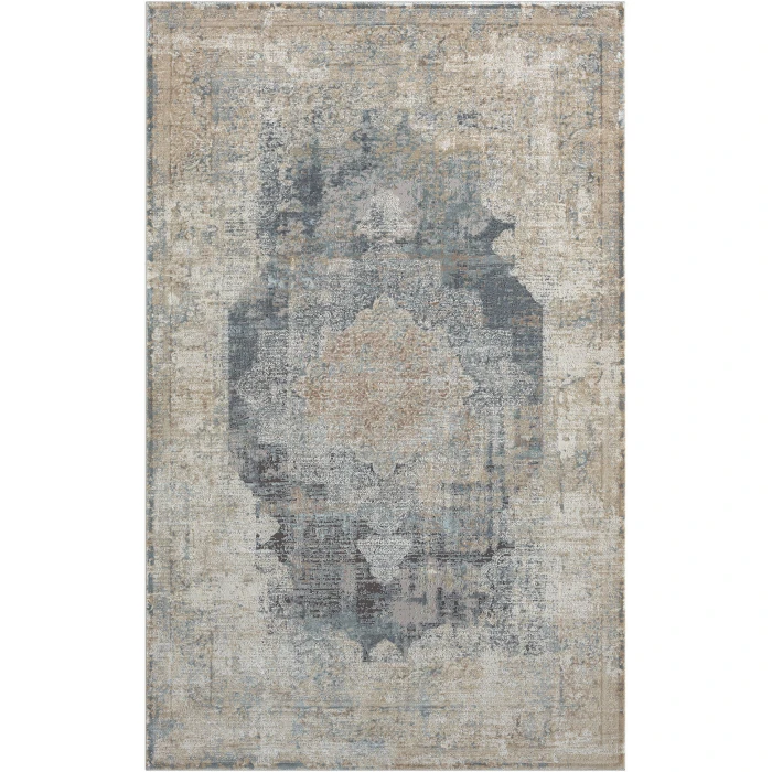 Rugs Town Beige CHESH 4ft. x 6ft. Rectangle Rug