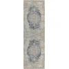 LR Home Cheshire Beige CHESH 2ft.6in. x 9ft.9in. Runner Rug