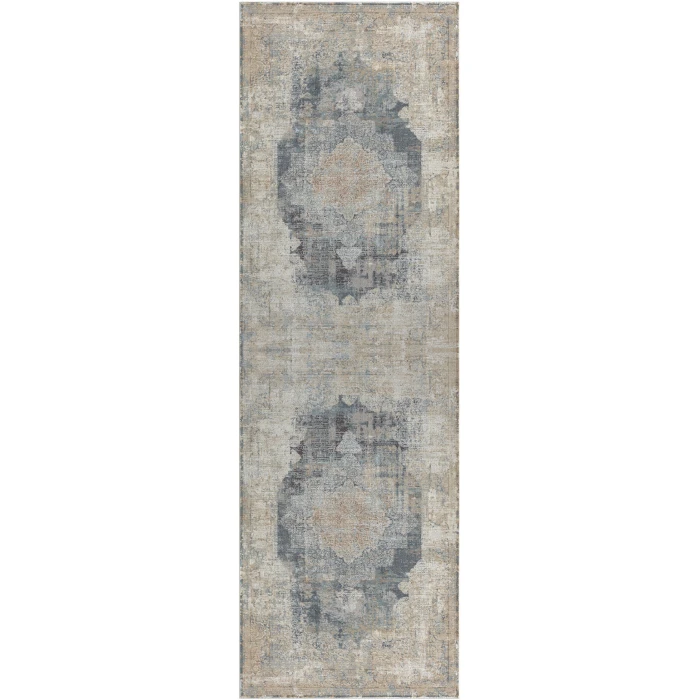 Rugs Town Beige CHESH 2ft.6in. x 9ft.9in. Runner Rug