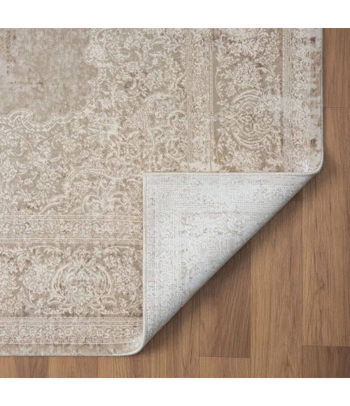 LR Home Cheshire Ivory CHESH 4ft. x 6ft. Rectangle Rug