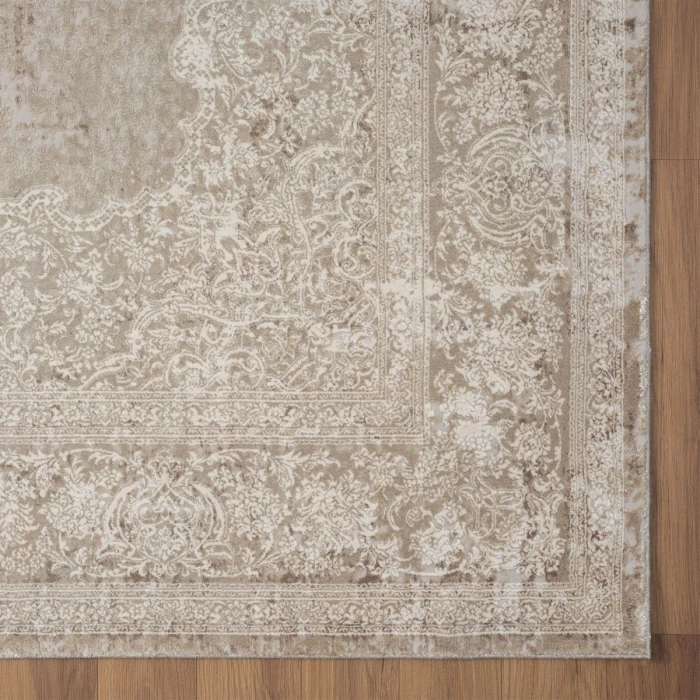 Rugs Town Ivory/Beige 82405 9 ft. X 12 ft. Rect. Rug