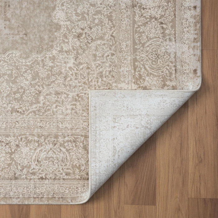 Rugs Town Ivory/Beige 82405 9 ft. X 12 ft. Rect. Rug