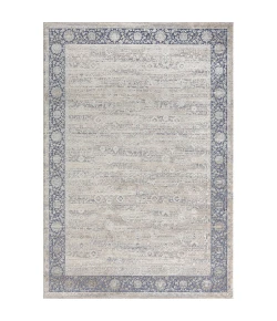 LR Home Cheshire 82406 Blue/ Beige 2' X 3' Rect. Rug