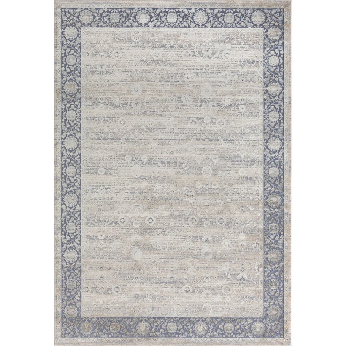 Rugs Town 82406 Blue/ Beige 2' X 3' Rect. Rug