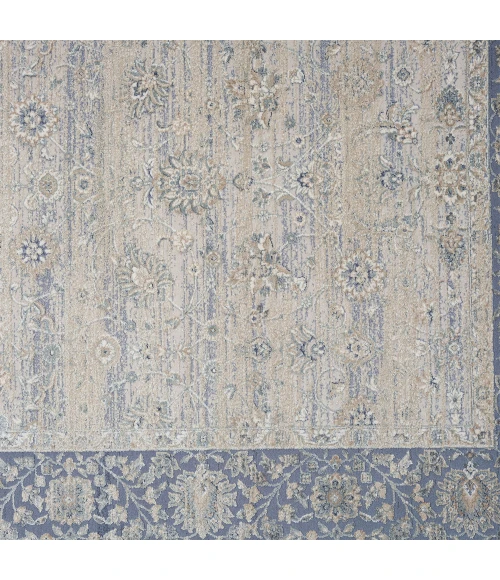 LR Home CHESHIRE 82406 Blue/ Beige 2' X 3' Rect. Rug